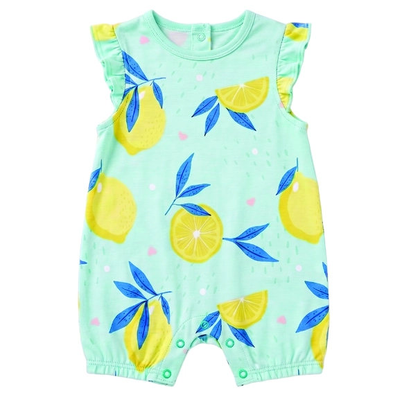 Banho De Sol Bebê Lemon Meia Malha Tip Top