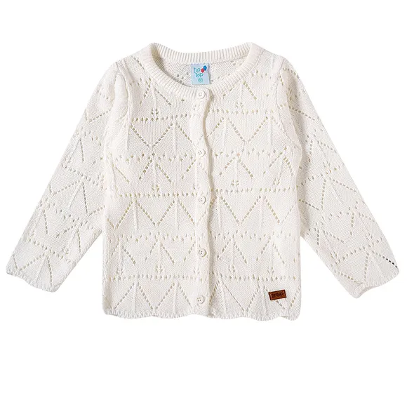 Blusão Cardigan Toddler Tricot Tip Top