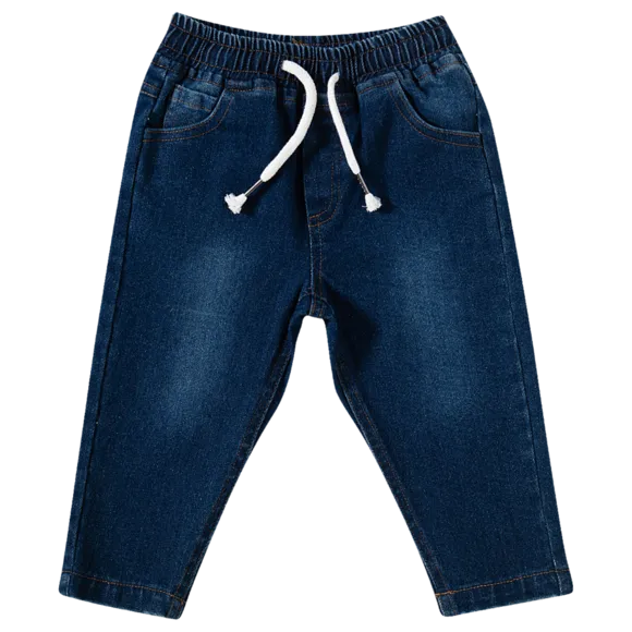 Calça Bebê Azul Jeans Tip Top