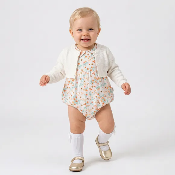 Bolero Bebê Tricot Tip Top