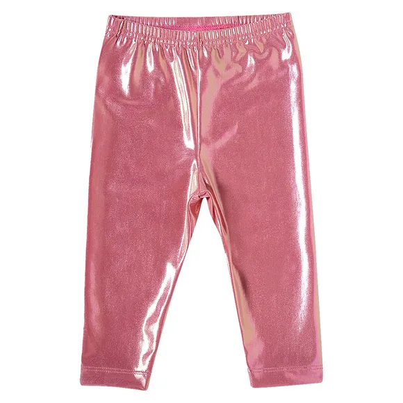 Calça Legging Bebê Foil Holográfico Tip Top