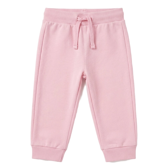 Calça Bebê Rosa Moletinho Tip Top