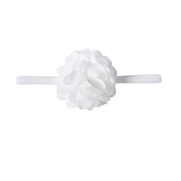 Faixa De Cabelo Com Aplique De Flor Tip Top