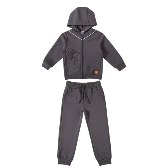 Conjunto Comprido Toddler Zebra Malha Tip Top