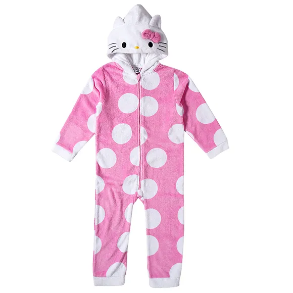 Macacão Juvenil Peludinhos Hello Kitty Tip Top