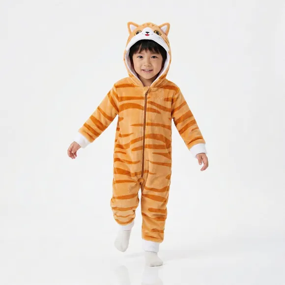 Macacão Kids Peludinhos Gatinho Tip Top