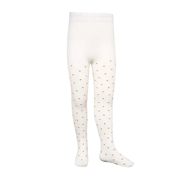 Meia Calça Com Bolinhas Tip Top