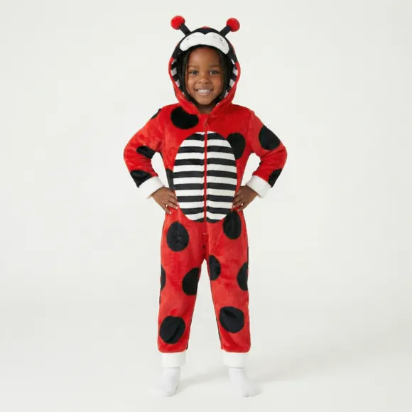 Macacão Kids Peludinhos Joaninha Tip Top