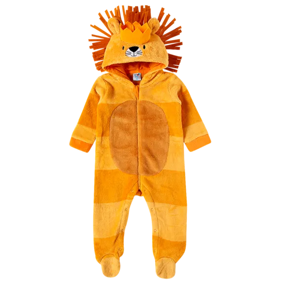 Macacão Bebê Peludinhos Leãozinho Tip Top