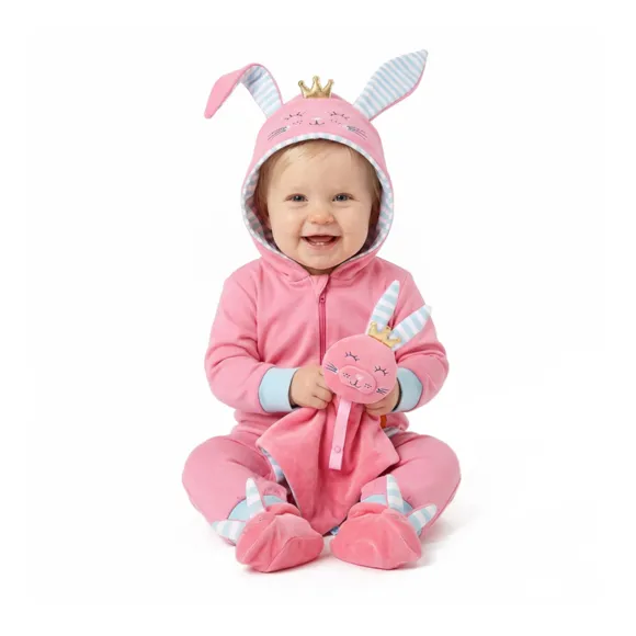 Naninha Bebê Coelhinha Da Páscoa Plush Tip Top
