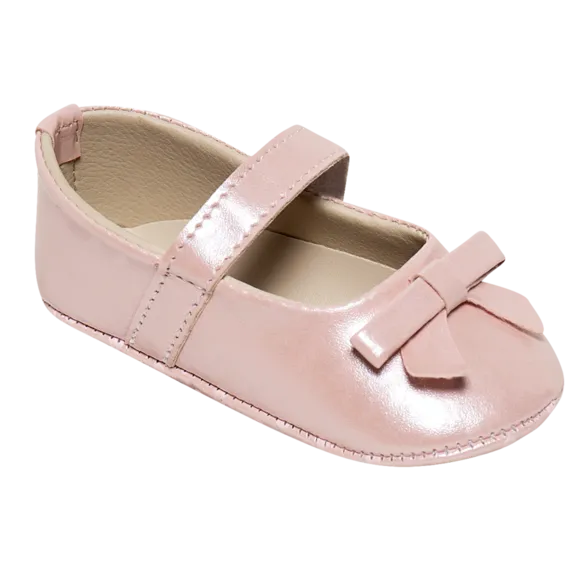 Sapatinho Rosa Courinho Bebê Tip Top