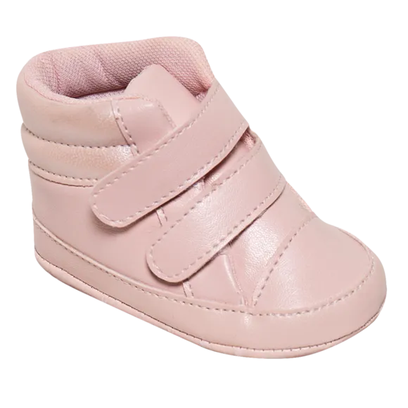 Tênis Bebê Courinho Rosa Tip Top