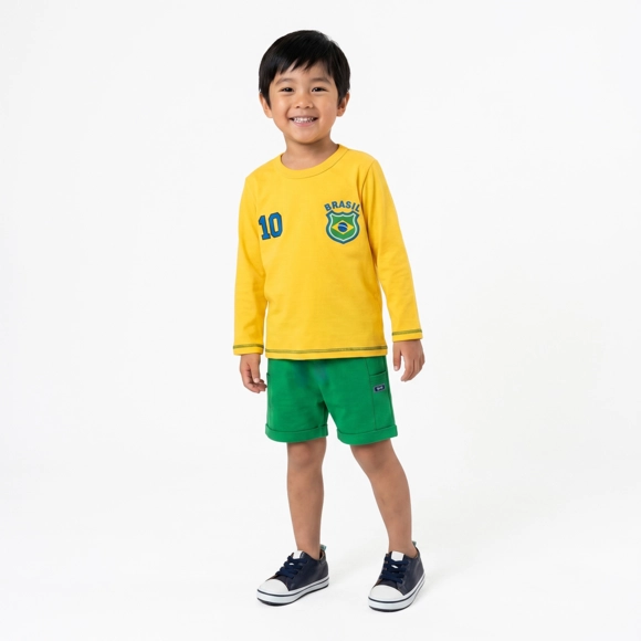 Bermuda Moletinho Kids Tip Top