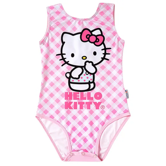 Maiô Praia Toddler Hello Kitty Elastano Proteção Uv 50+ Tip Top
