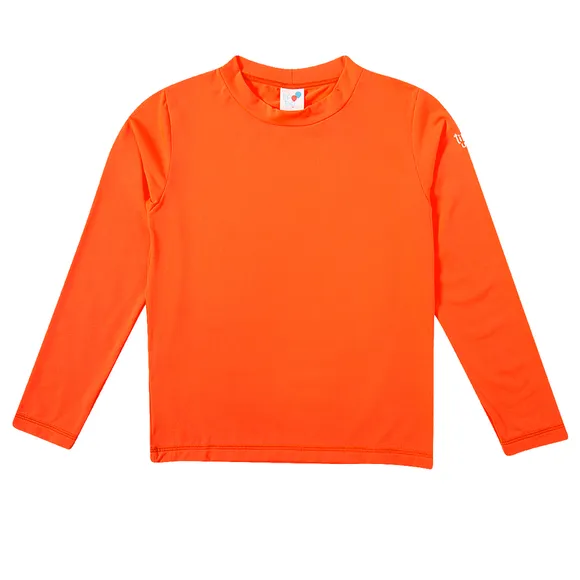 Camiseta Praia Manga Longa Lisa Juvenil Lycra Proteção Uv 50+ Tip Top