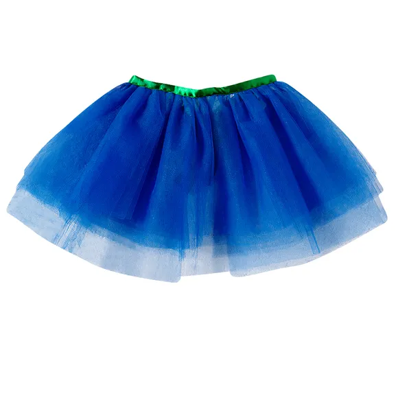 Saia Fantasia De Tule Bebê Torcida Do Brasil Tip Top