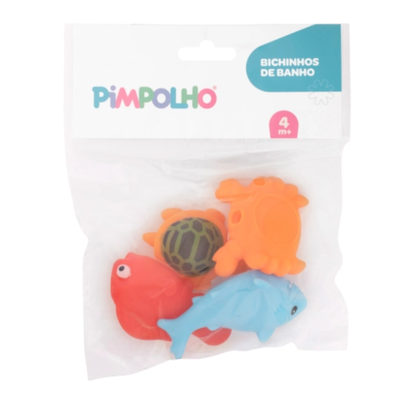 Brinquedo De Banho Bichinhos Pimpolho
