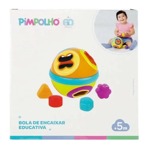 Brinquedo Bola Formas De Encaixe Pimpolho