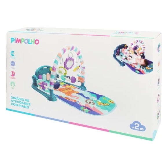Tapete De Atividades Ginásio Com Piano Pimpolho