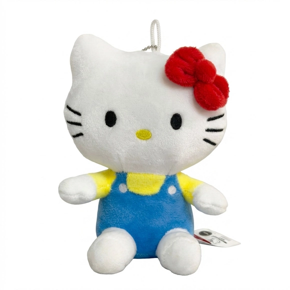 Chaveiro Pelúcia Hello Kitty Amarelo E Azul Torcida Do Brasil Tip Top