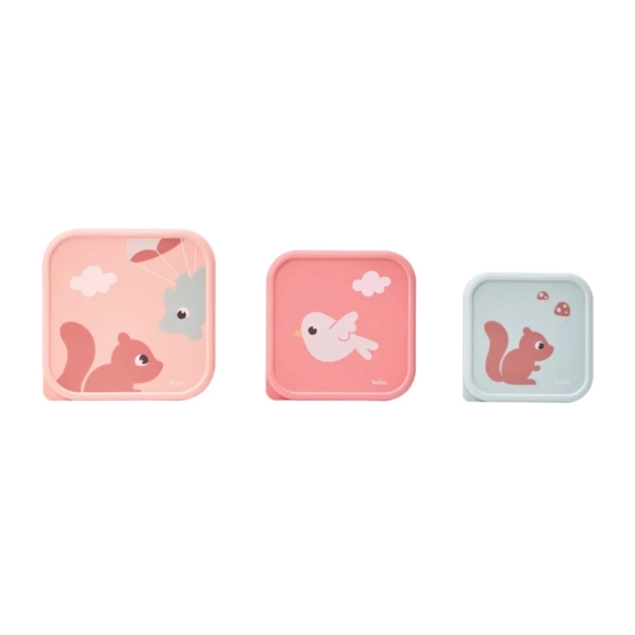 Kit 3 Potes Buba U Rosa Cloudy