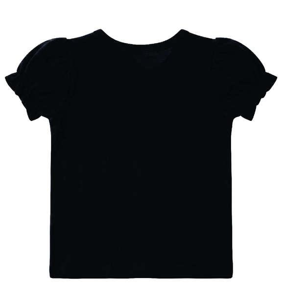 Blusa Manga Curta Toddler Básica Suedine Tip Top