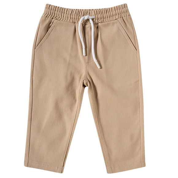 Calça Caqui Bebê Festiva Sarja Tip Top