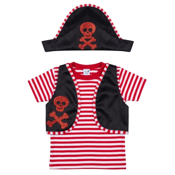 Fantasia Infantil Pirata Suedine Tip Top