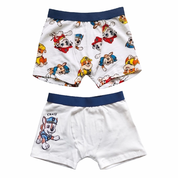 Kit 2 Cuecas Infantil Boxer Patrulha Canina Cotton Tip Top