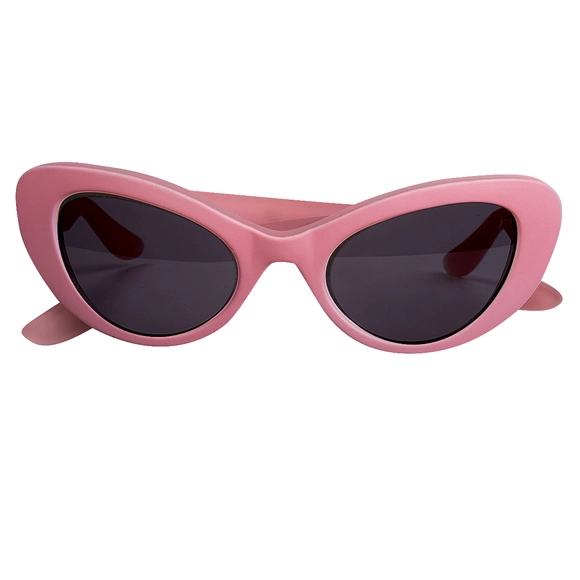 Óculos Gatinha Acetato Rosa Chiclete Bebê Tip Top
