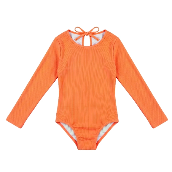 Body Praia Manga Longa Kids Lycra Trabalhada Proteção Uv 50+ Tip Top