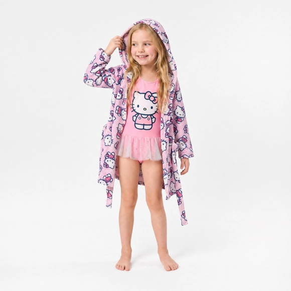 Roupão Kids Hello Kitty Atoalhado Tip Top