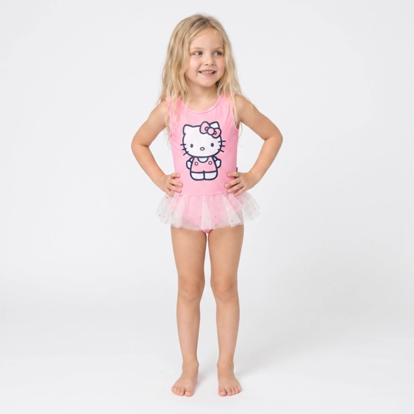 Maiô Praia Hello Kitty Lycra Kids Proteção Uv 50+ Tip Top