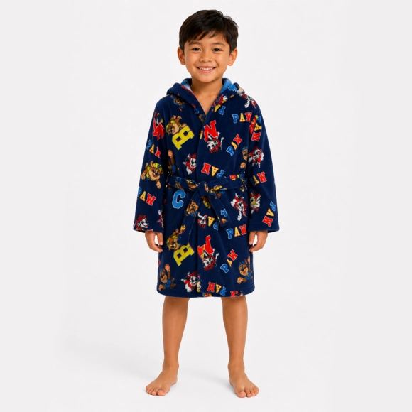 Poncho Com Capuz Praia Kids Patrulha Canina Atoalhado Tip Top