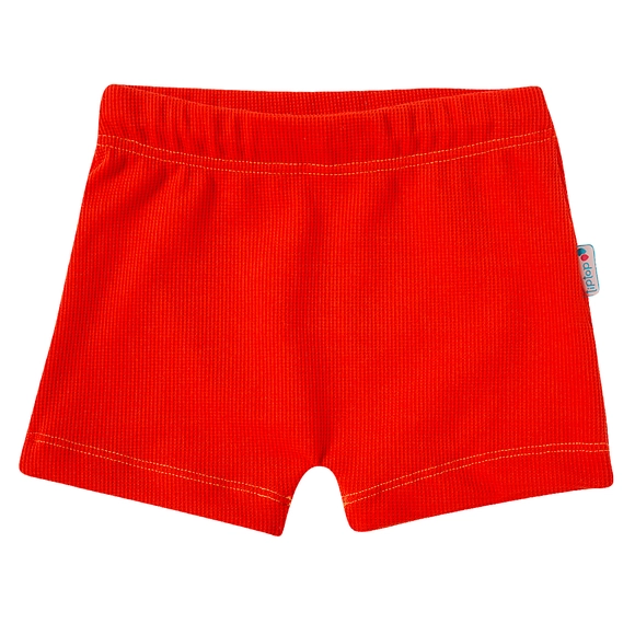 Shorts Praia Liso Kids Lycra Trabalhada Proteção Uv 50+ Tip Top