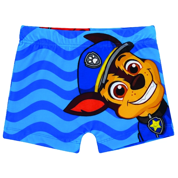 Shorts Praia Kids Elastano Patrulha Canina Proteção Uv 50+ Tip Top