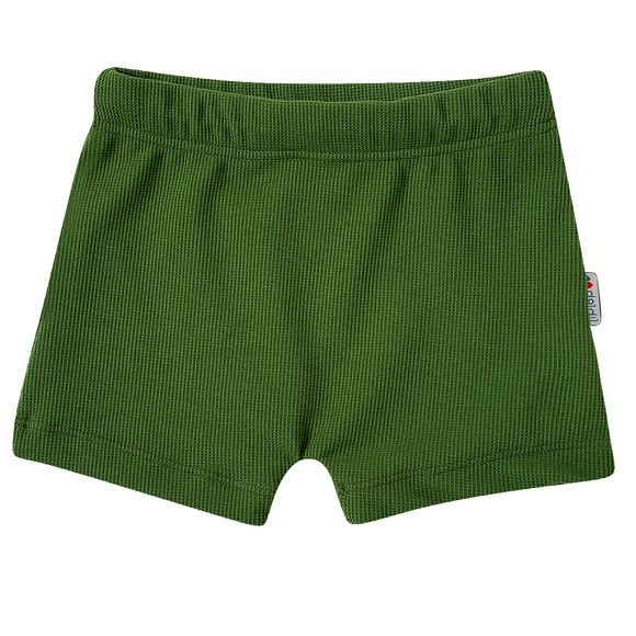 Shorts Praia Liso Toddler Lycra Trabalhada Proteção Uv 50+ Tip Top