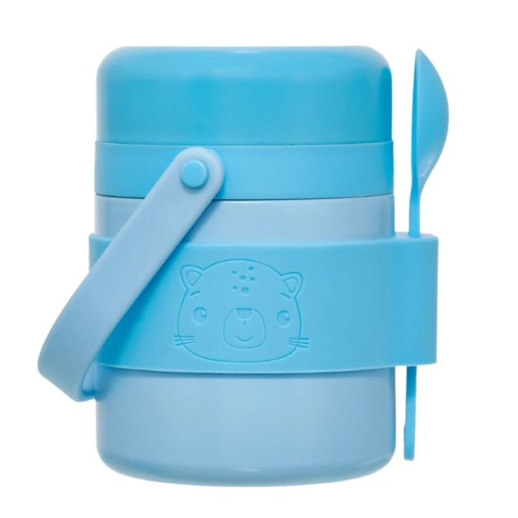 Pote Térmico Inox Com Colher Play Time 300ml Fisher Price